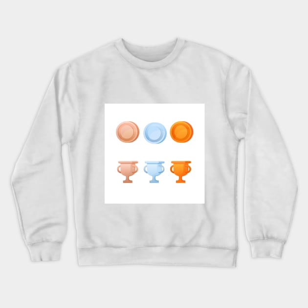 Medal Crewneck Sweatshirt by ihdizein